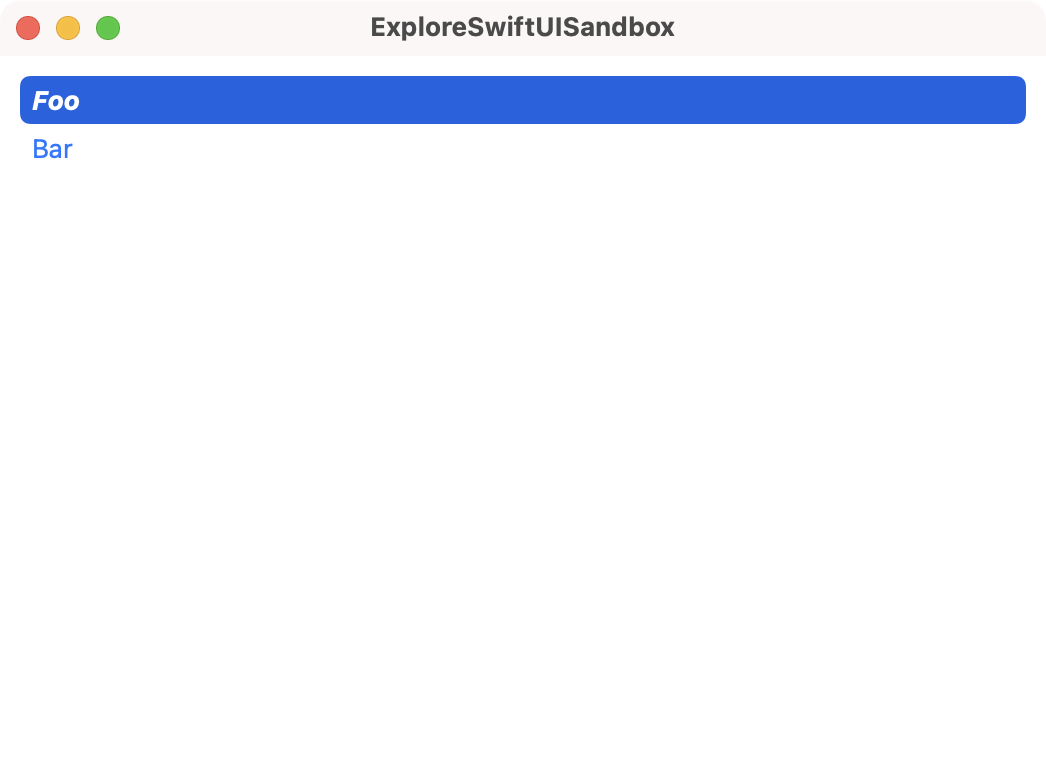 List Background Prominence - macOS Light Mode Preview