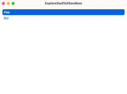 List Background Prominence - macOS Flat Design Light Mode Preview