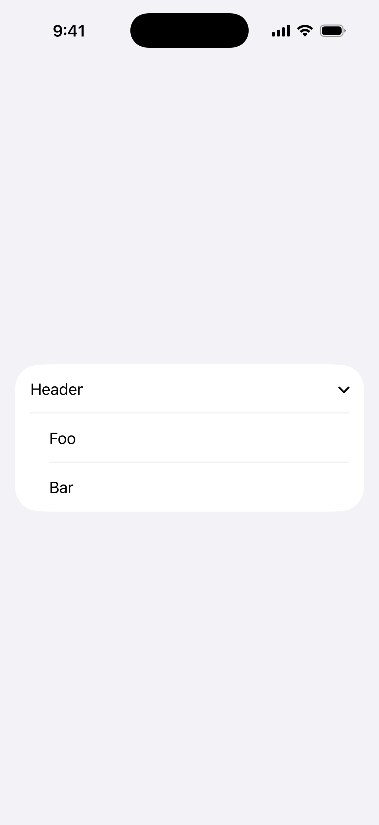 Disclosure Group - iOS on iPhone - Portrait - Flat Design - Light Mode - Preview