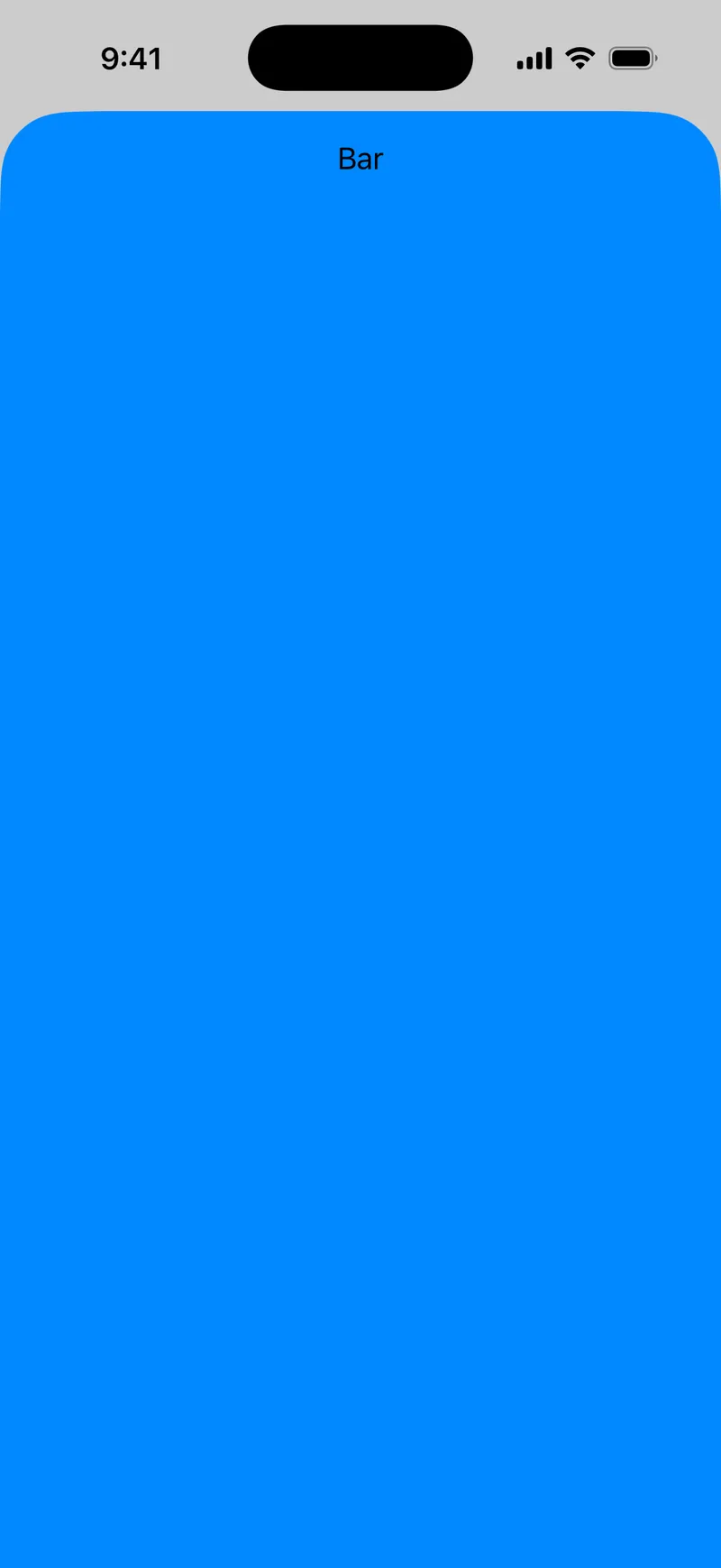 Sheet Background - iOS Liquid Glass Light Mode Preview