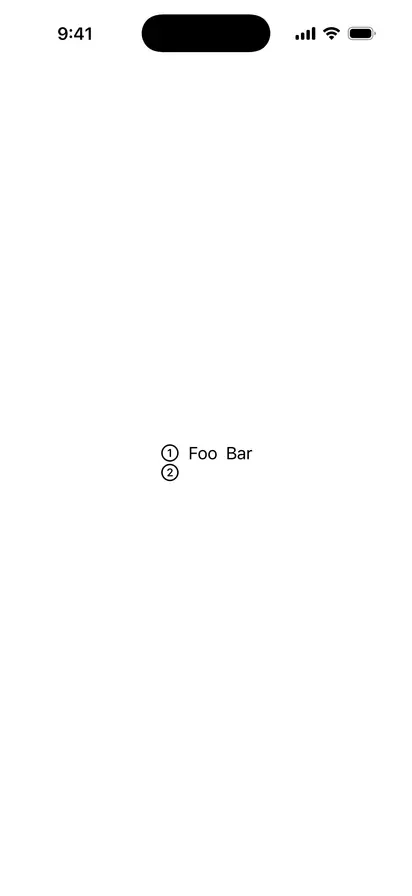 Custom Label - iOS on iPhone - Portrait - Liquid Glass - Light Mode - Preview
