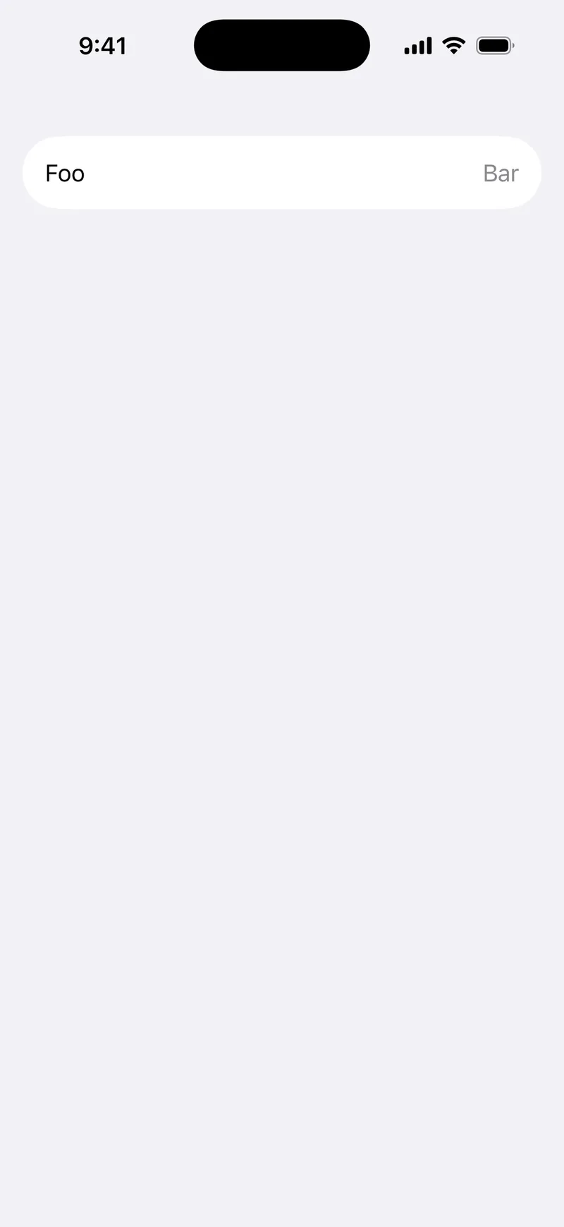Labeled Content - iOS on iPhone - Portrait - Liquid Glass - Light Mode - Preview