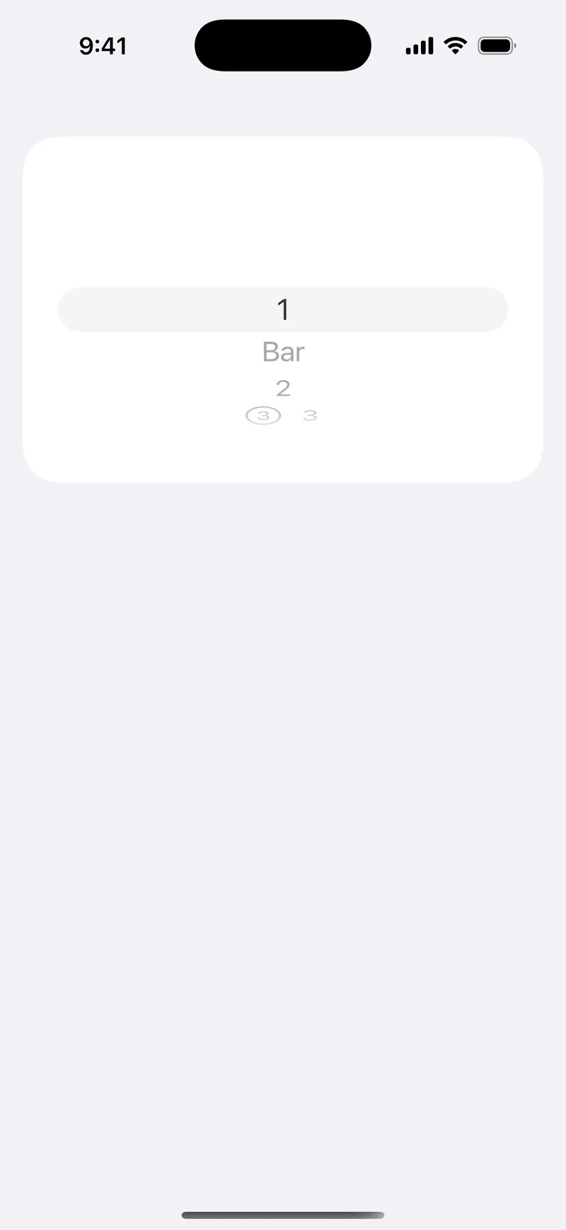WheelPickerStyle - iOS on iPhone - Portrait - Liquid Glass - Light Mode - Preview