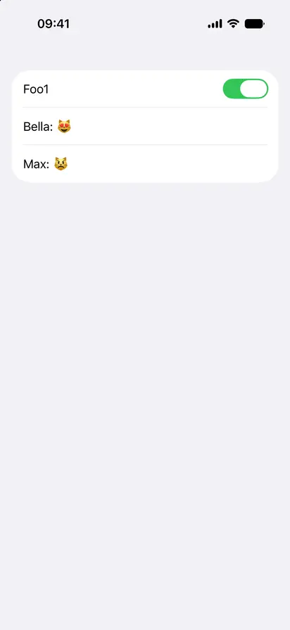 Multiple Sources Toggle - iOS on iPhone - Portrait - Liquid Glass - Light Mode - Preview