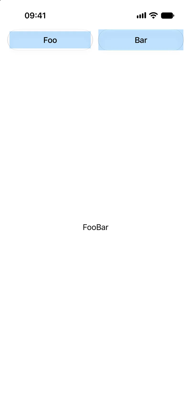 Remove Toolbar Item Margin - iOS Liquid Glass Light Mode Preview
