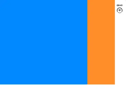 Split Arrangement Layout Ratio - iOS on iPhone Duo - Landscape - Fully Open - Liquid Glass - Light Mode - Preview