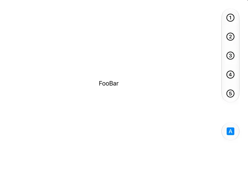 Prefer Vertical Toolbar Items - Preview Not Available
