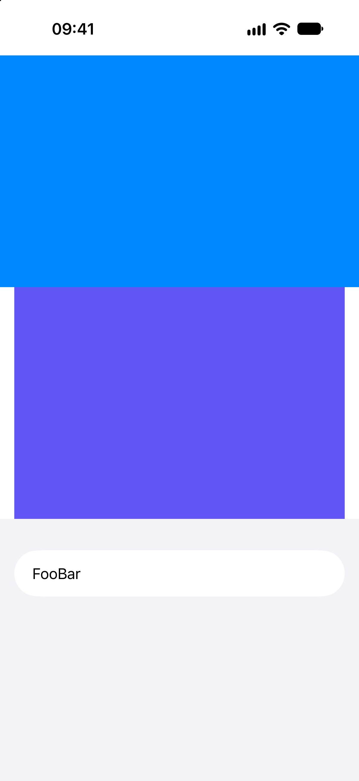 Container Content Margins - iOS on iPhone - Portrait - Liquid Glass - Light Mode - Preview