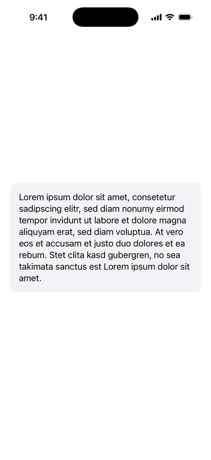 GroupBox - iOS Liquid Glass Light Mode Preview