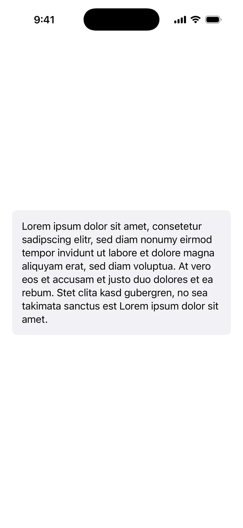 GroupBox - iOS Liquid Glass Light Mode Preview