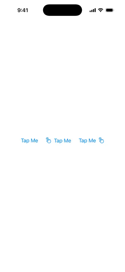 Button - iOS Liquid Glass Light Mode Preview