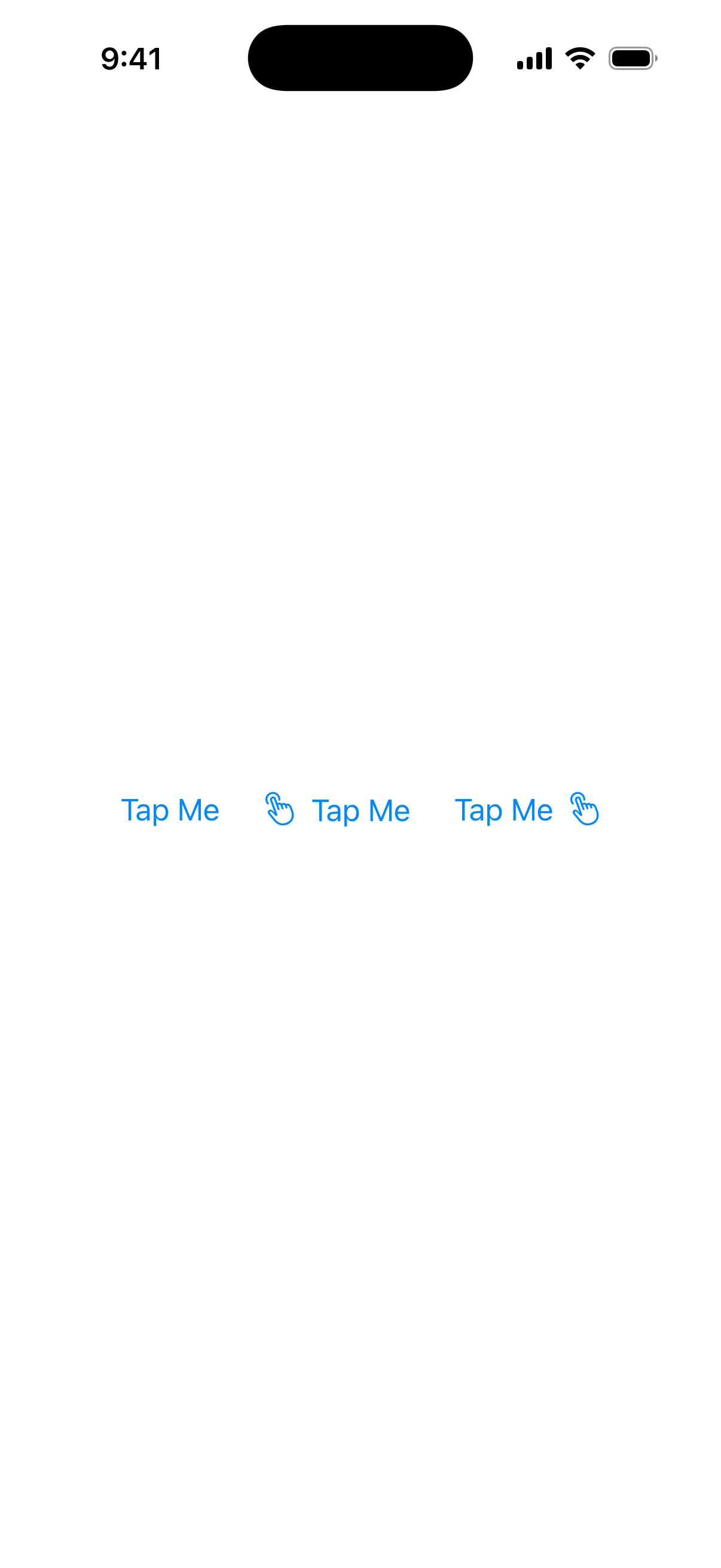 Button - iOS on iPhone - Portrait - Liquid Glass - Light Mode - Preview