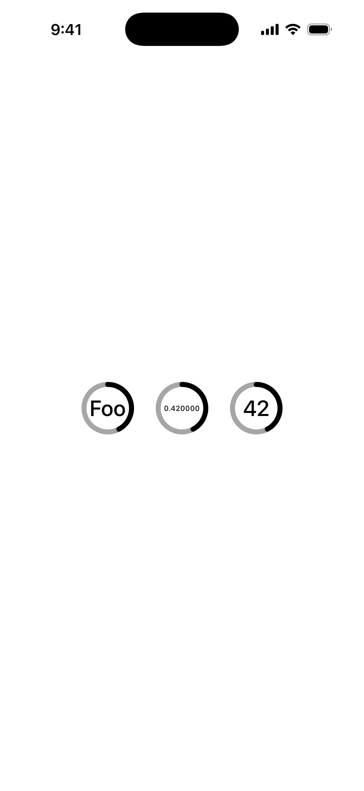 AccessoryCircularCapacityGaugeStyle - iOS Liquid Glass Light Mode Preview