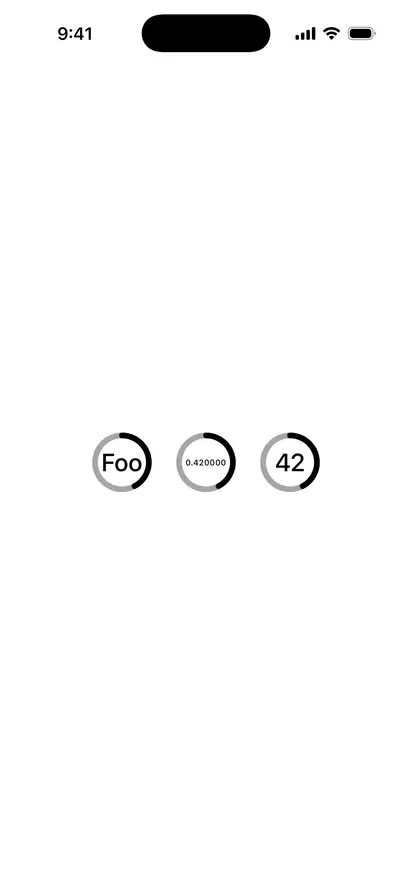 AccessoryCircularCapacityGaugeStyle - iOS Liquid Glass Light Mode Preview