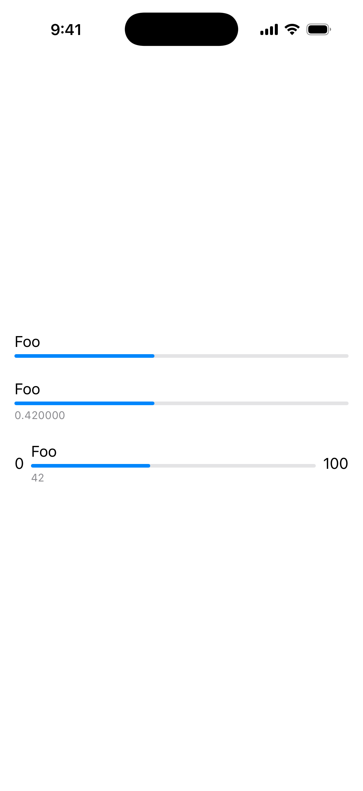 AccessoryLinearCapacityGaugeStyle - iOS Liquid Glass Light Mode Preview