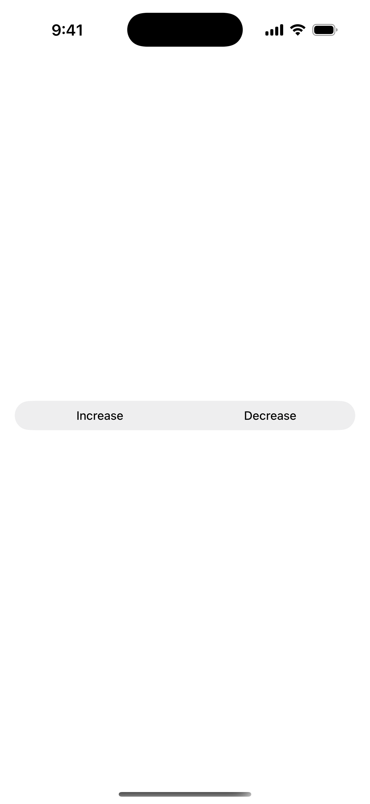 ControlGroup - iOS on iPhone - Portrait - Liquid Glass - Light Mode - Preview