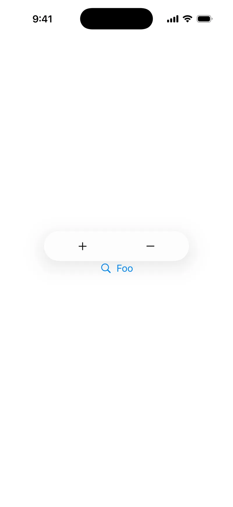 CompactMenuControlGroupStyle - iOS on iPhone - Portrait - Liquid Glass - Light Mode - Preview