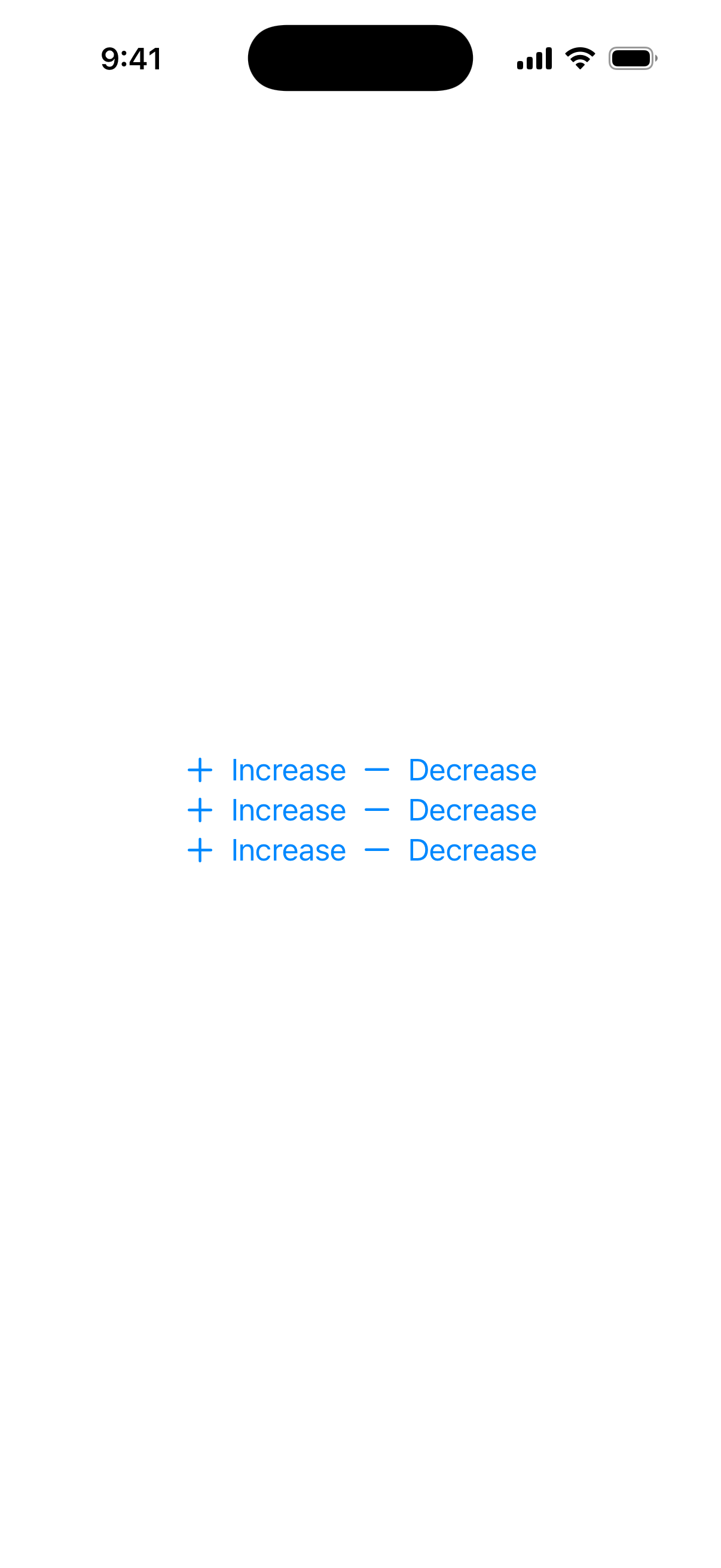 NavigationControlGroupStyle - iOS Liquid Glass Light Mode Preview