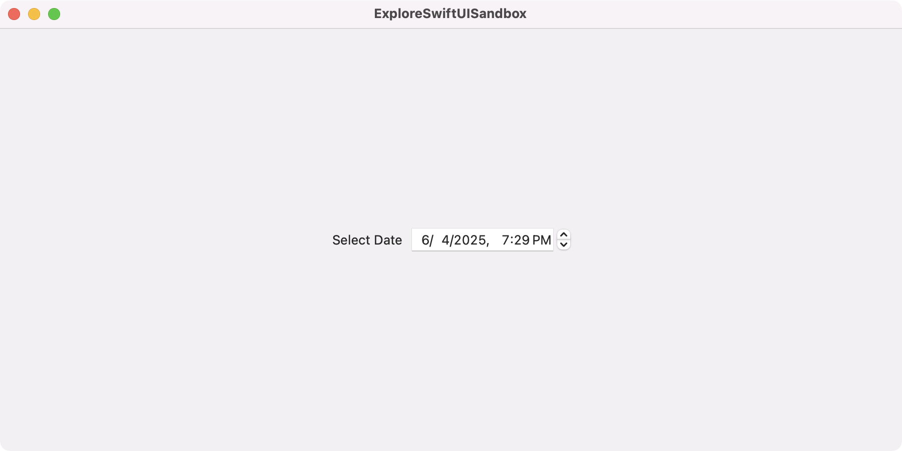StepperFieldDatePickerStyle - macOS - Flat Design - Light Mode - Preview