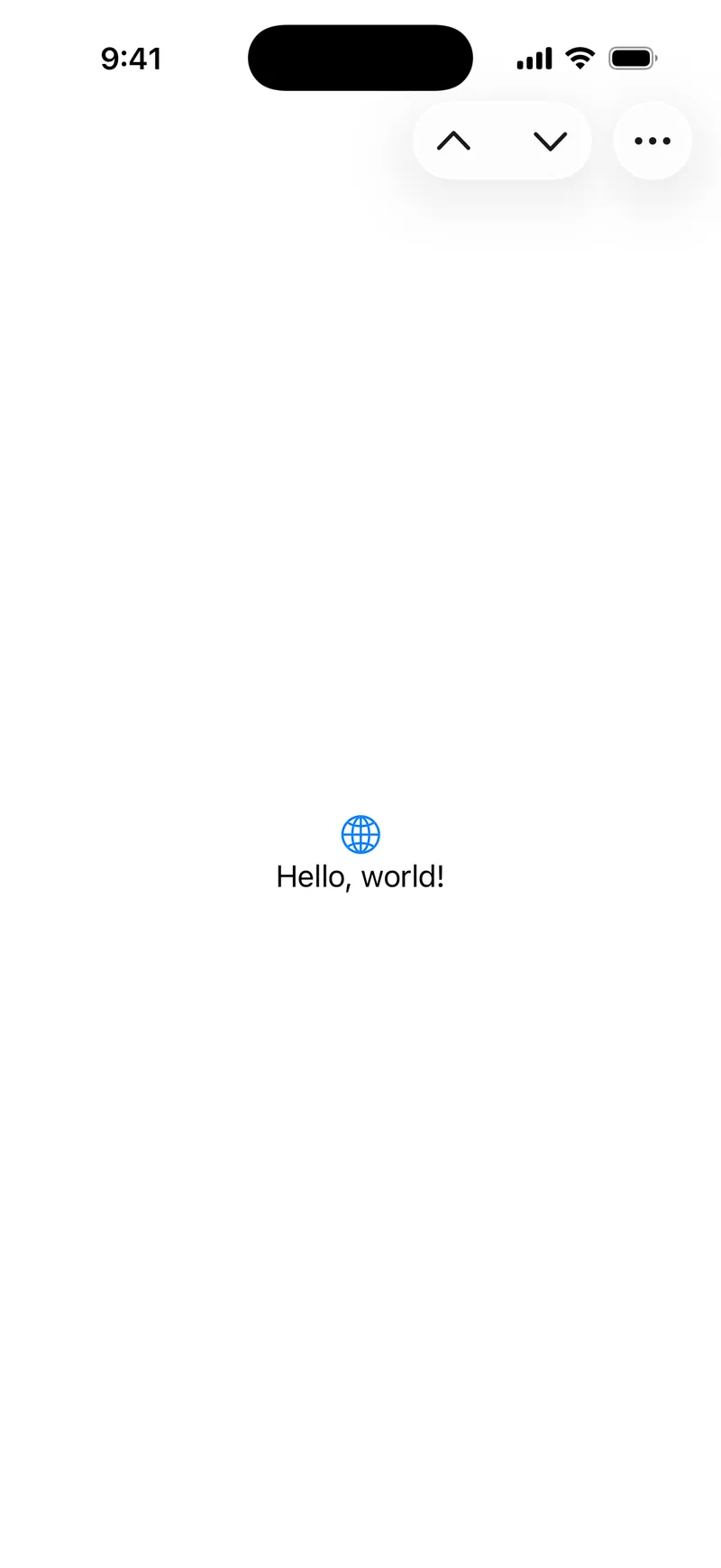 ToolbarSpacer - iOS on iPhone - Portrait - Liquid Glass - Light Mode - Preview