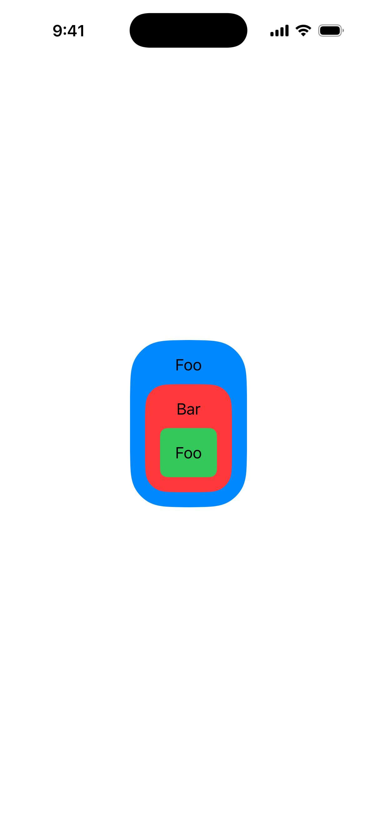 ContainerRelativeShape - iOS on iPhone - Portrait - Liquid Glass - Light Mode - Preview