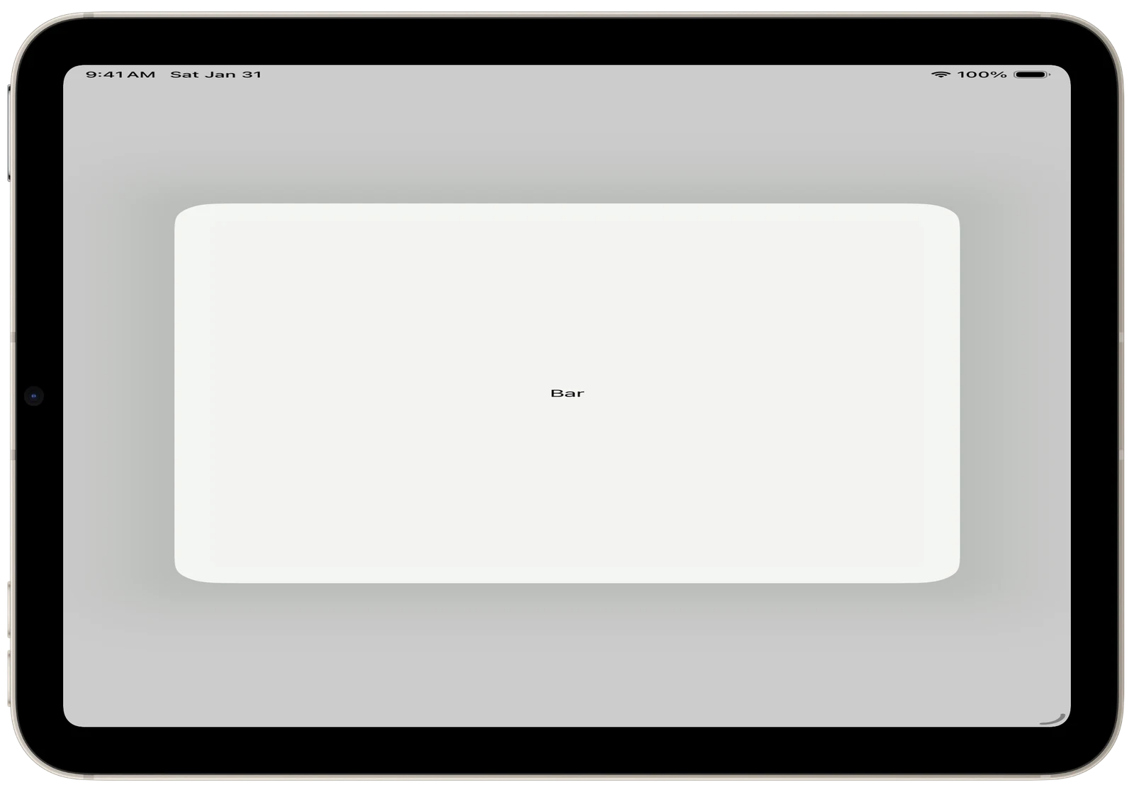 Boolean Sheet - iPadOS - Landscape - Liquid Glass - Light Mode - Preview