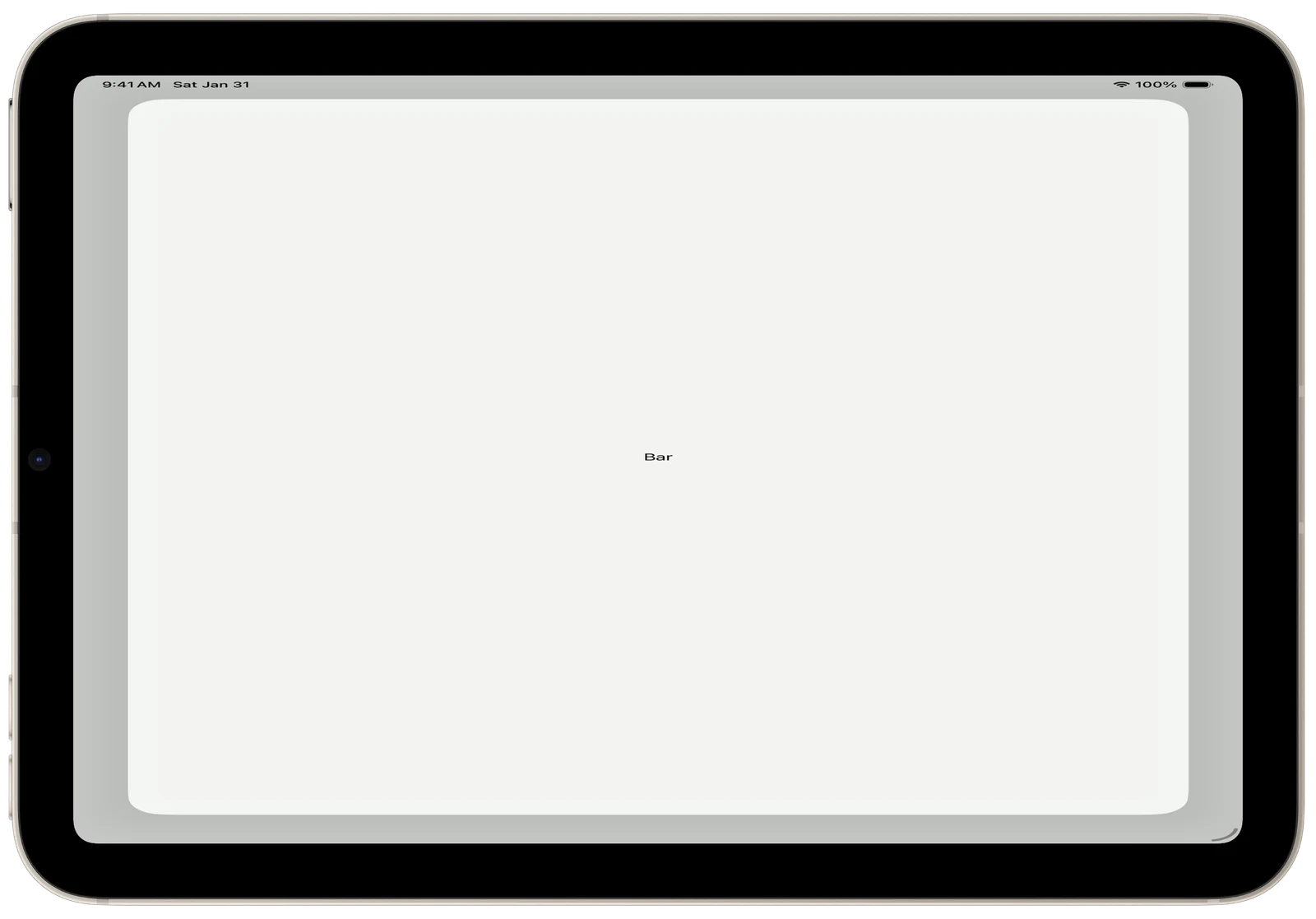 Page Screen Sheet Size - iPadOS - Landscape - Liquid Glass - Light Mode - Preview