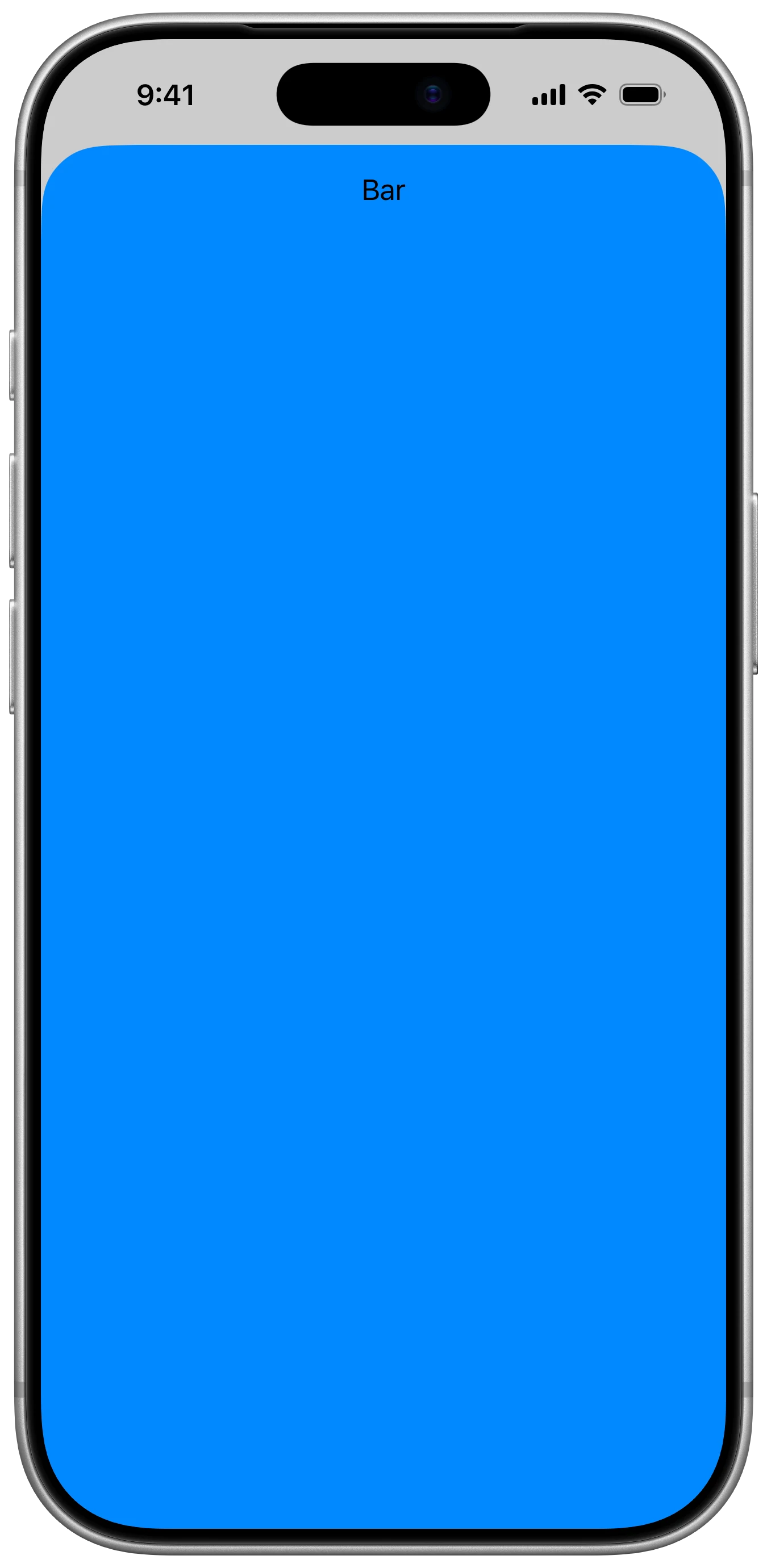 Sheet Background - iOS on iPhone - Portrait - Liquid Glass - Light Mode - Preview