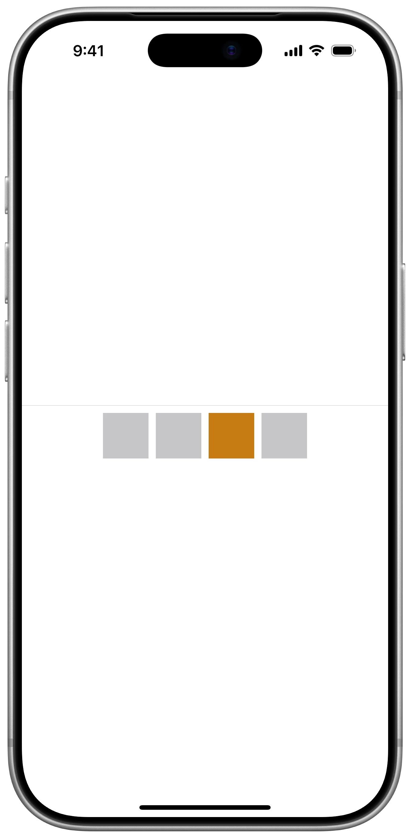 UIKit Separator Colors - iOS on iPhone - Portrait - Flat Design - Light Mode - Preview