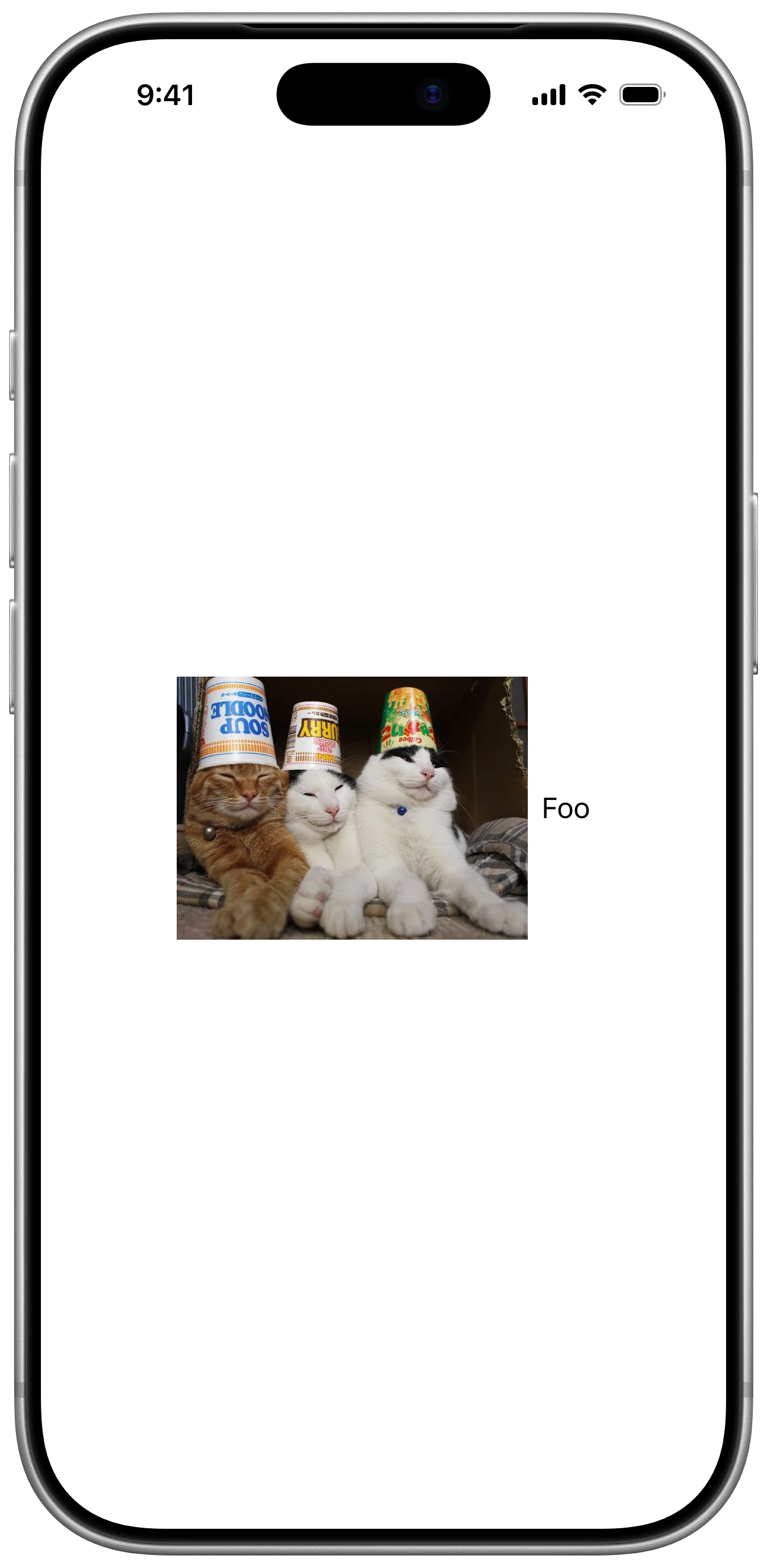 Image Label - iOS on iPhone - Portrait - Liquid Glass - Light Mode - Preview