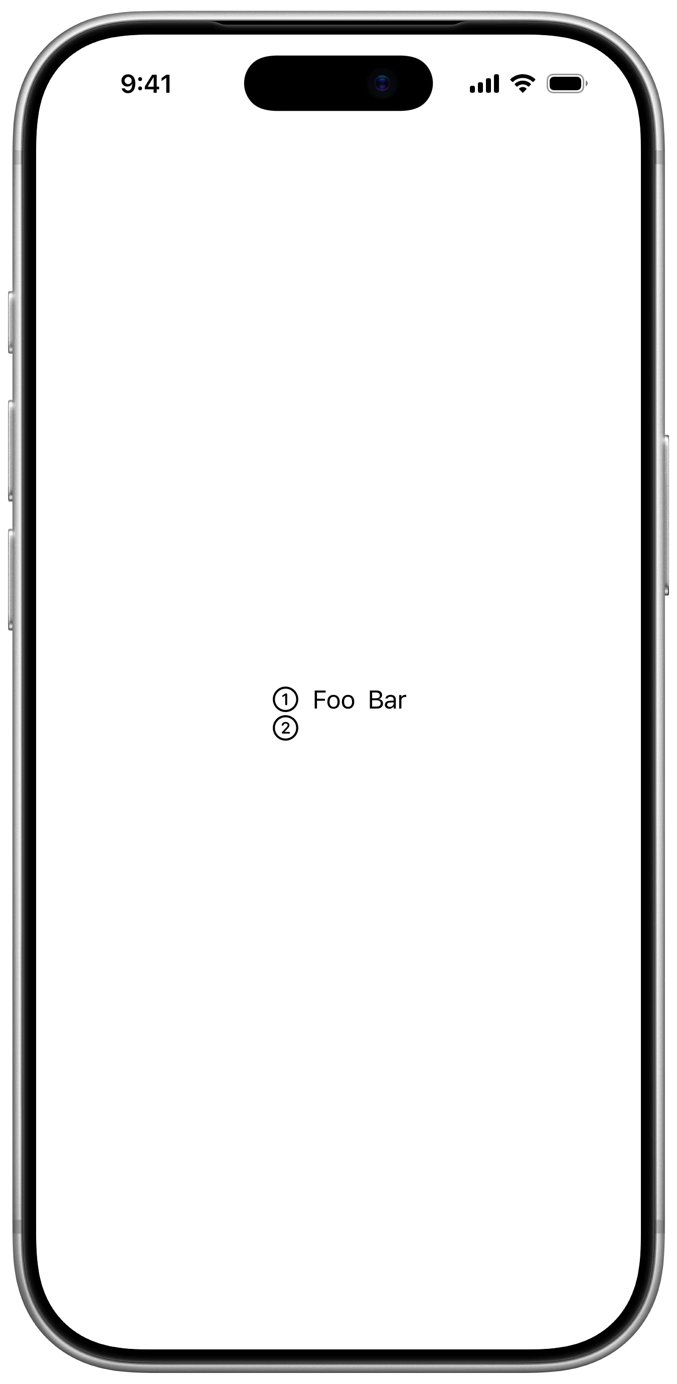 Custom Label - iOS on iPhone - Portrait - Liquid Glass - Light Mode - Preview