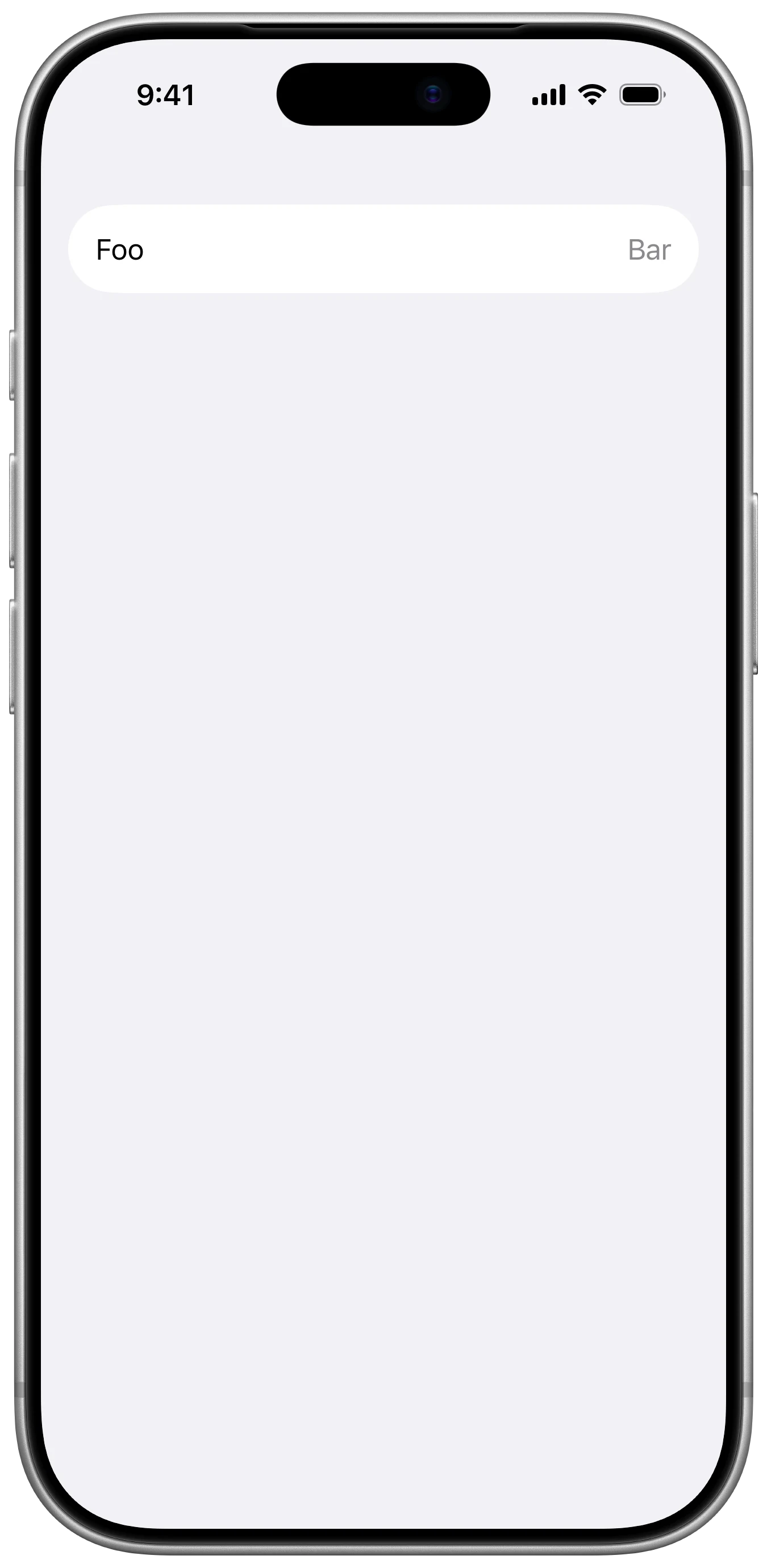 Labeled Content - iOS on iPhone - Portrait - Liquid Glass - Light Mode - Preview