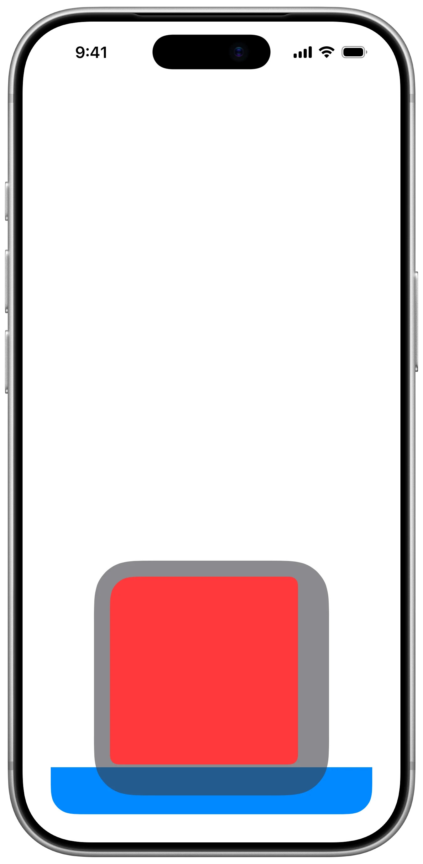 Concentric Rectangle - iOS on iPhone - Portrait - Liquid Glass - Light Mode - Preview