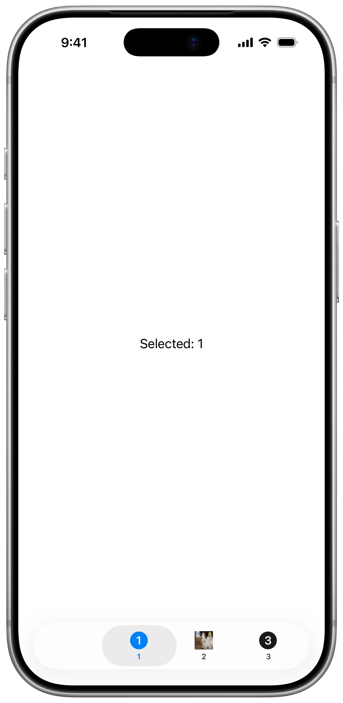 Value Tab View - iOS on iPhone - Portrait - Liquid Glass - Light Mode - Preview