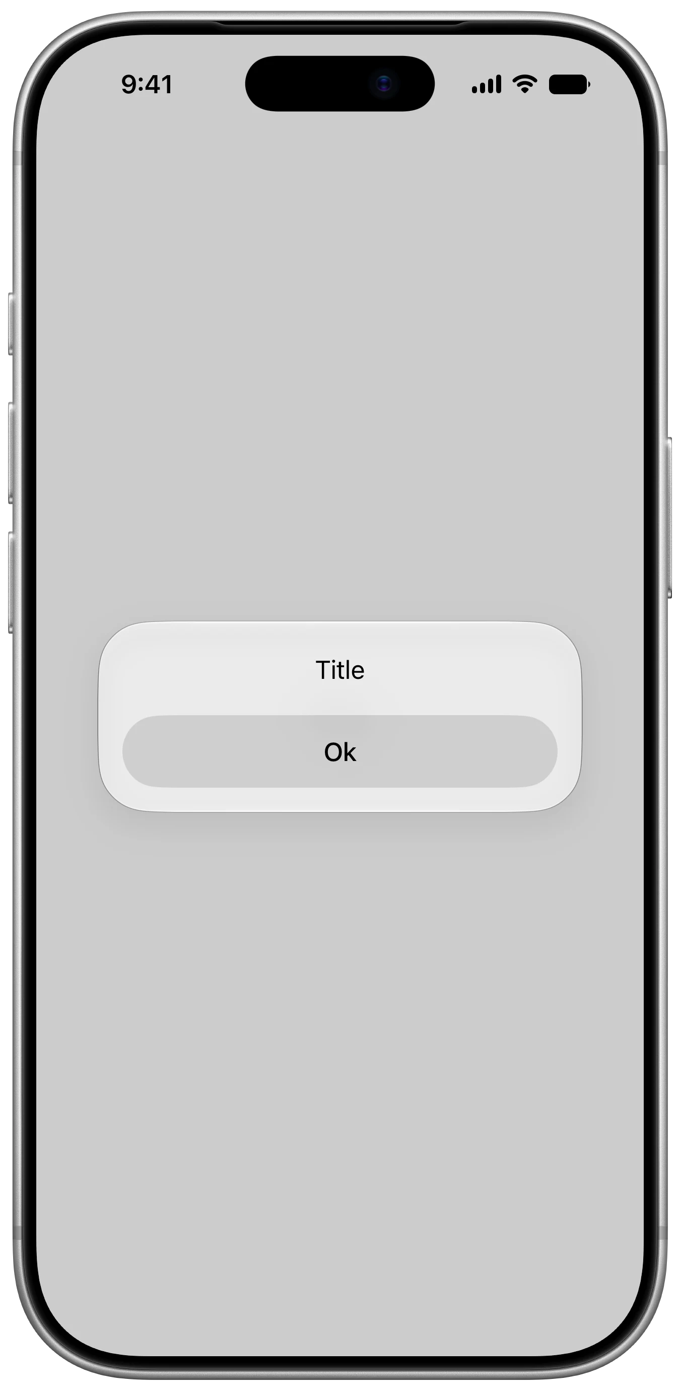 Item Alert - iOS on iPhone - Portrait - Liquid Glass - Light Mode - Preview