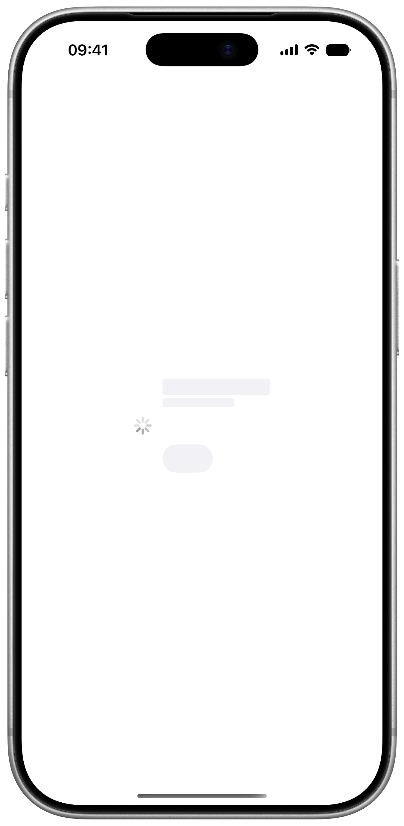Placeholder Icon Product View - iOS on iPhone - Portrait - Liquid Glass - Light Mode - Preview