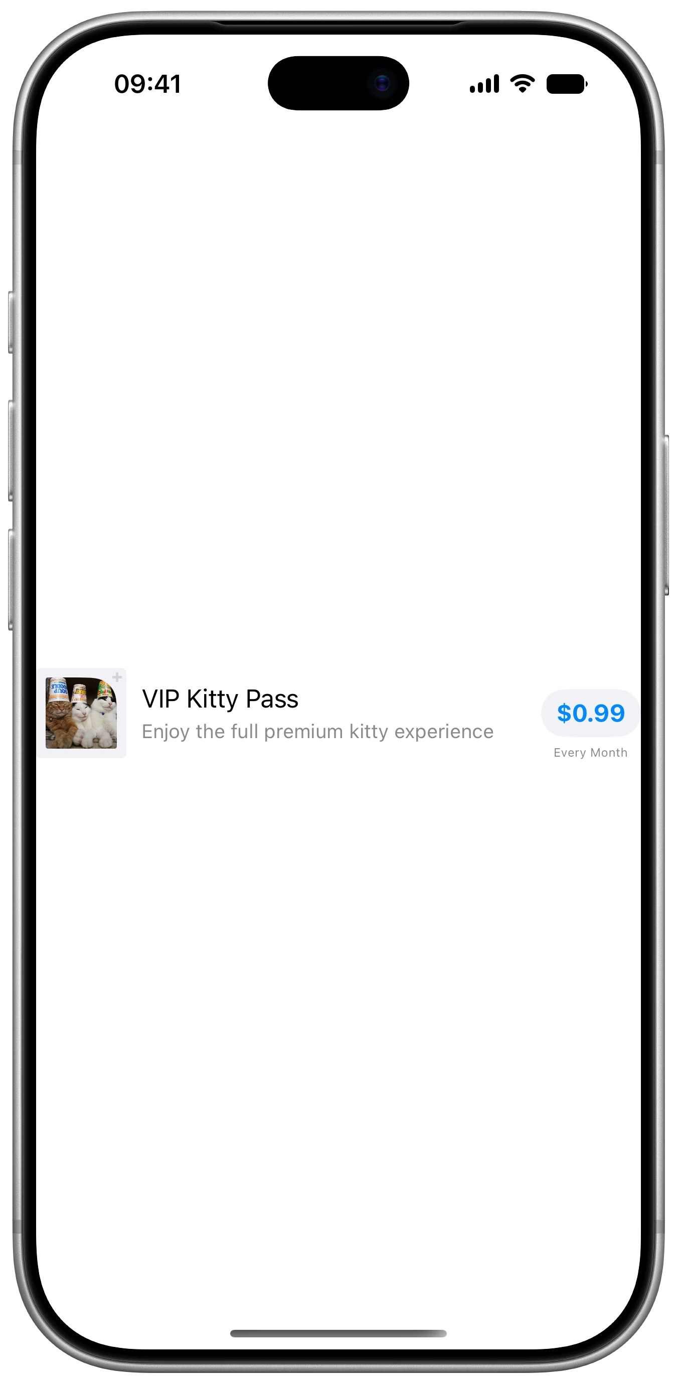 CompactProductViewStyle - iOS on iPhone - Portrait - Liquid Glass - Light Mode - Preview