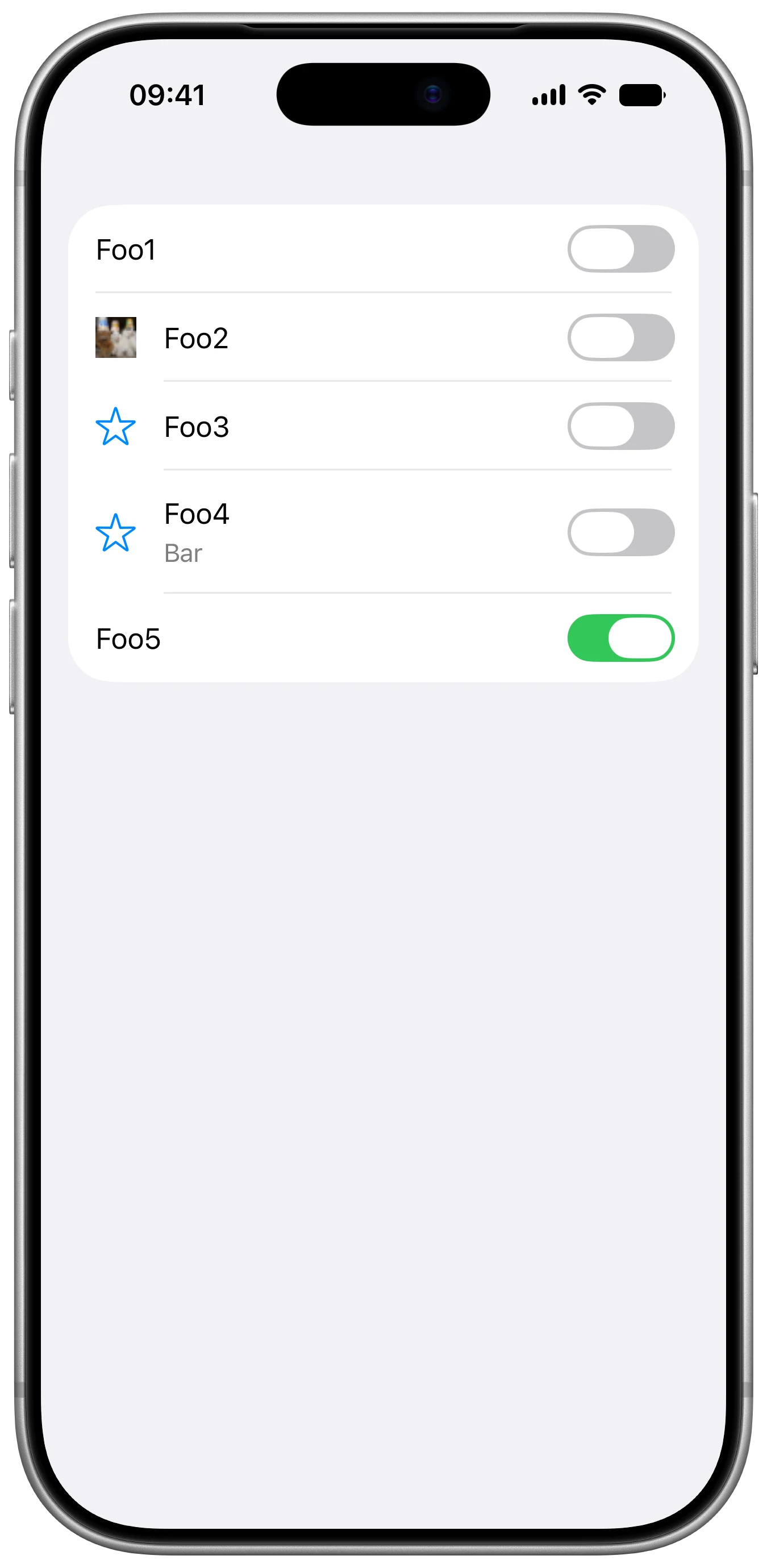 Toggle - iOS on iPhone - Portrait - Liquid Glass - Light Mode - Preview