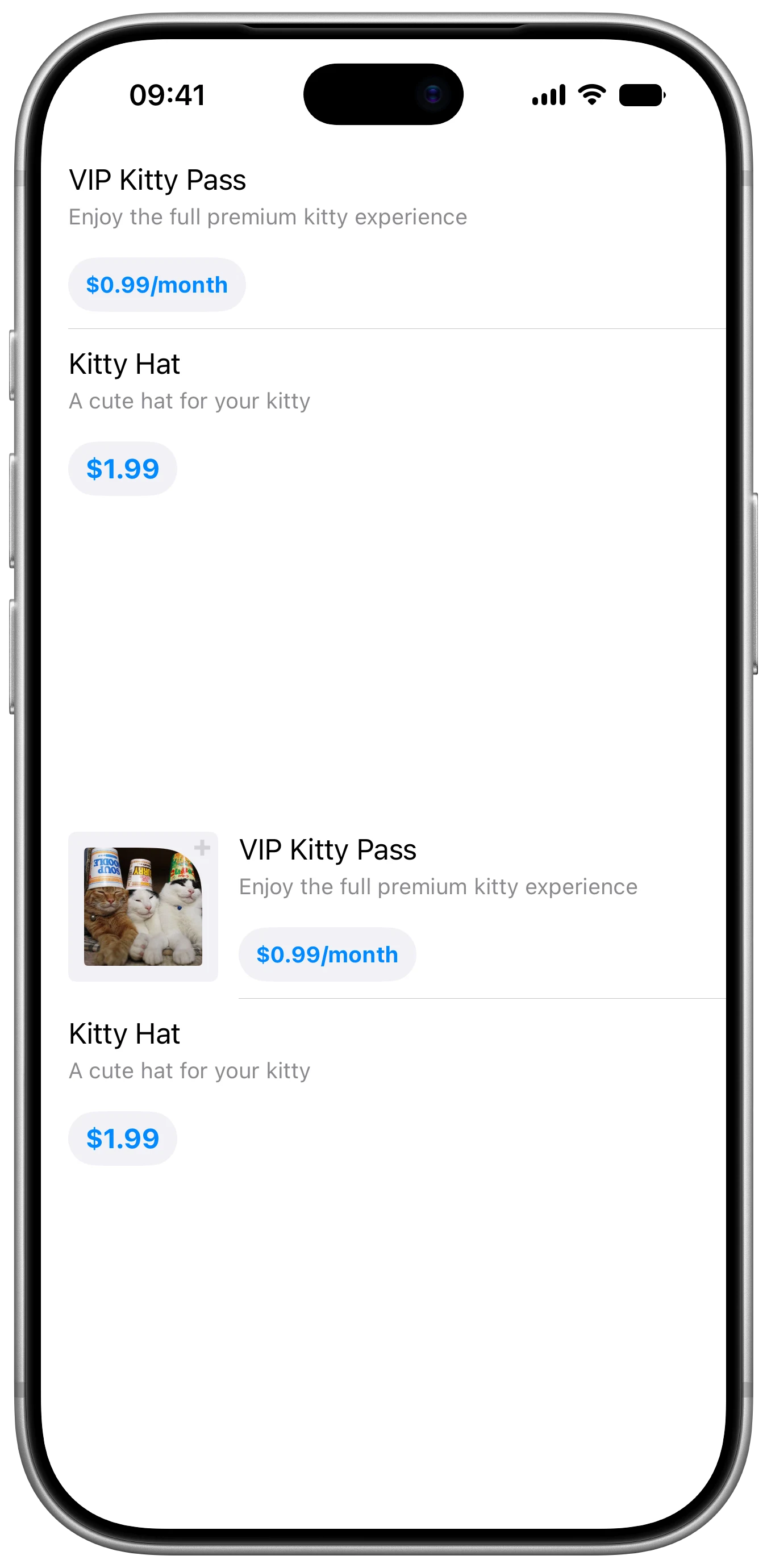 Store View - iOS on iPhone - Portrait - Liquid Glass - Light Mode - Preview