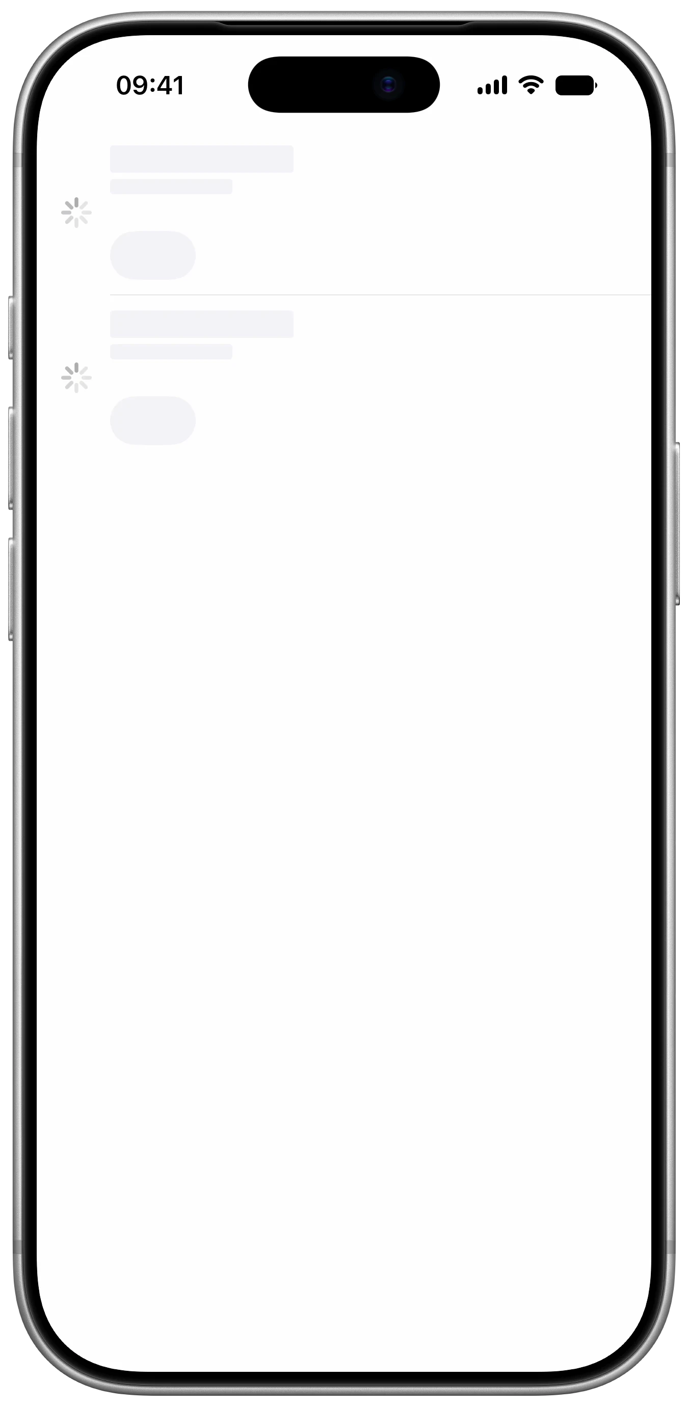 Placeholder Icon Store View - iOS on iPhone - Portrait - Liquid Glass - Light Mode - Preview