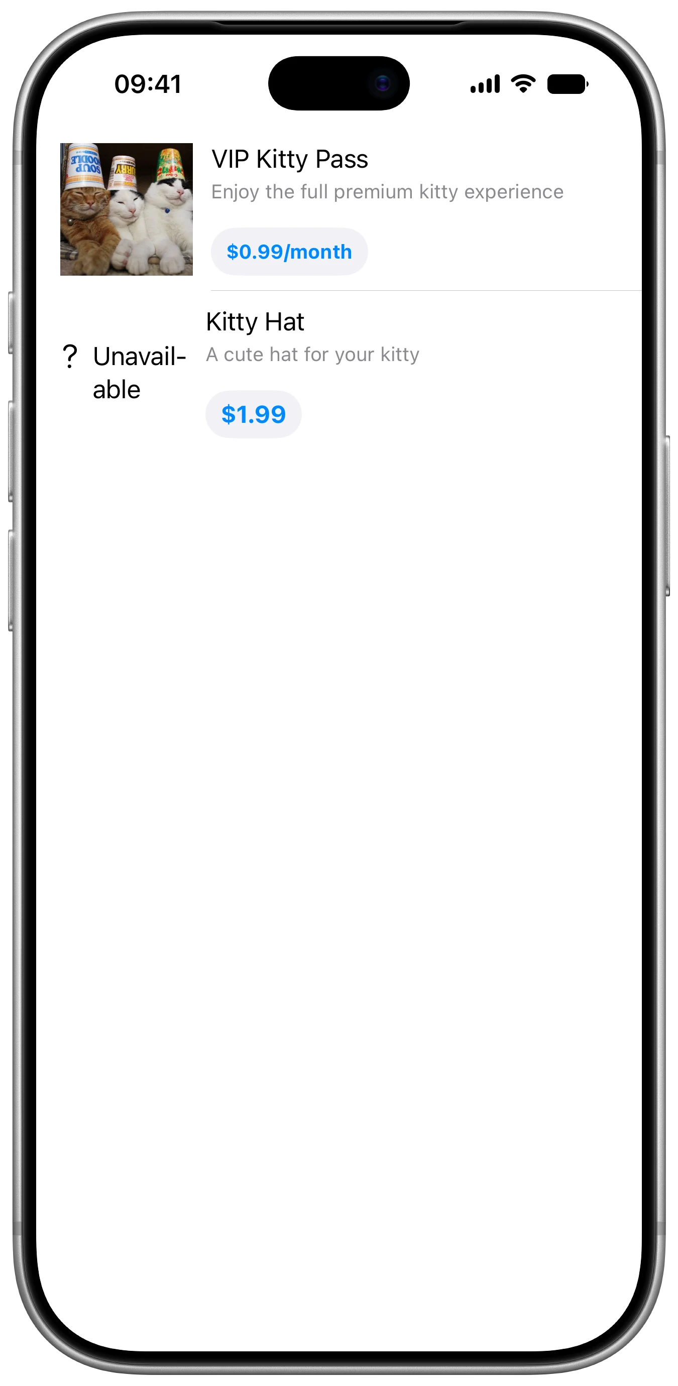 Icon Phase Store View - iOS on iPhone - Portrait - Liquid Glass - Light Mode - Preview