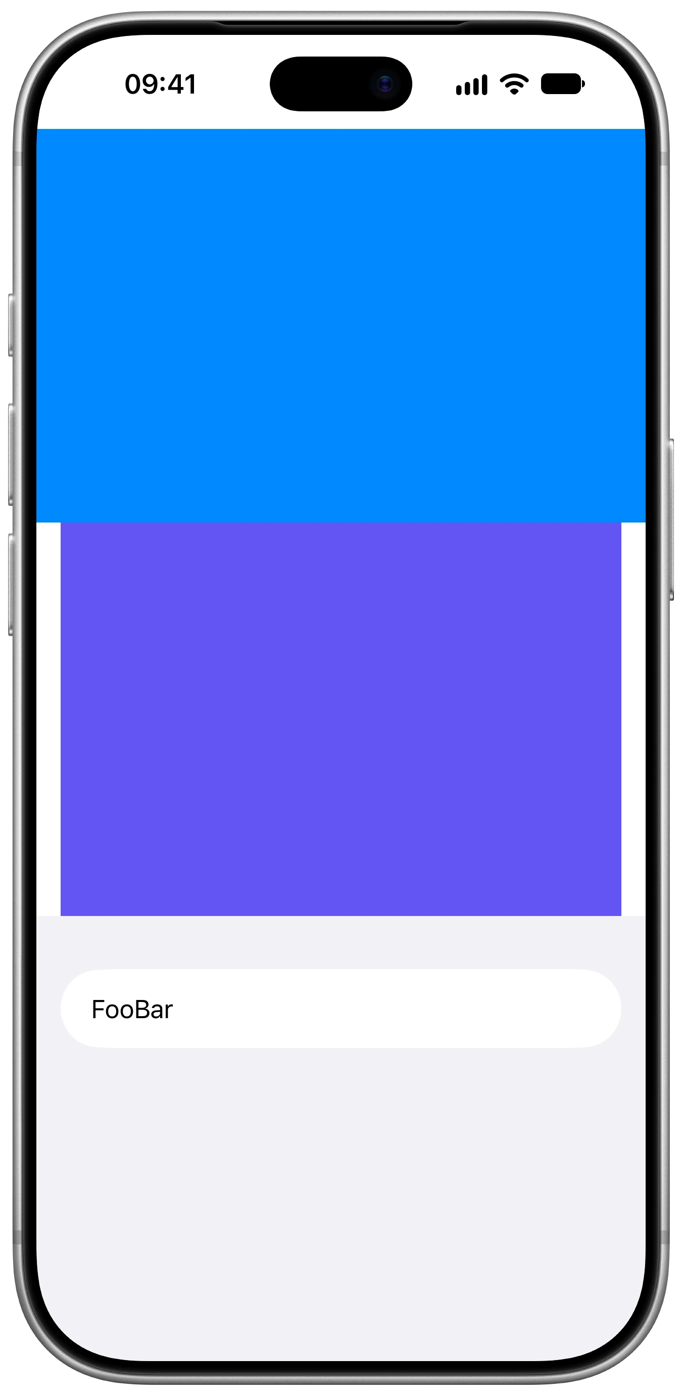 Container Content Margins - iOS on iPhone - Portrait - Liquid Glass - Light Mode - Preview