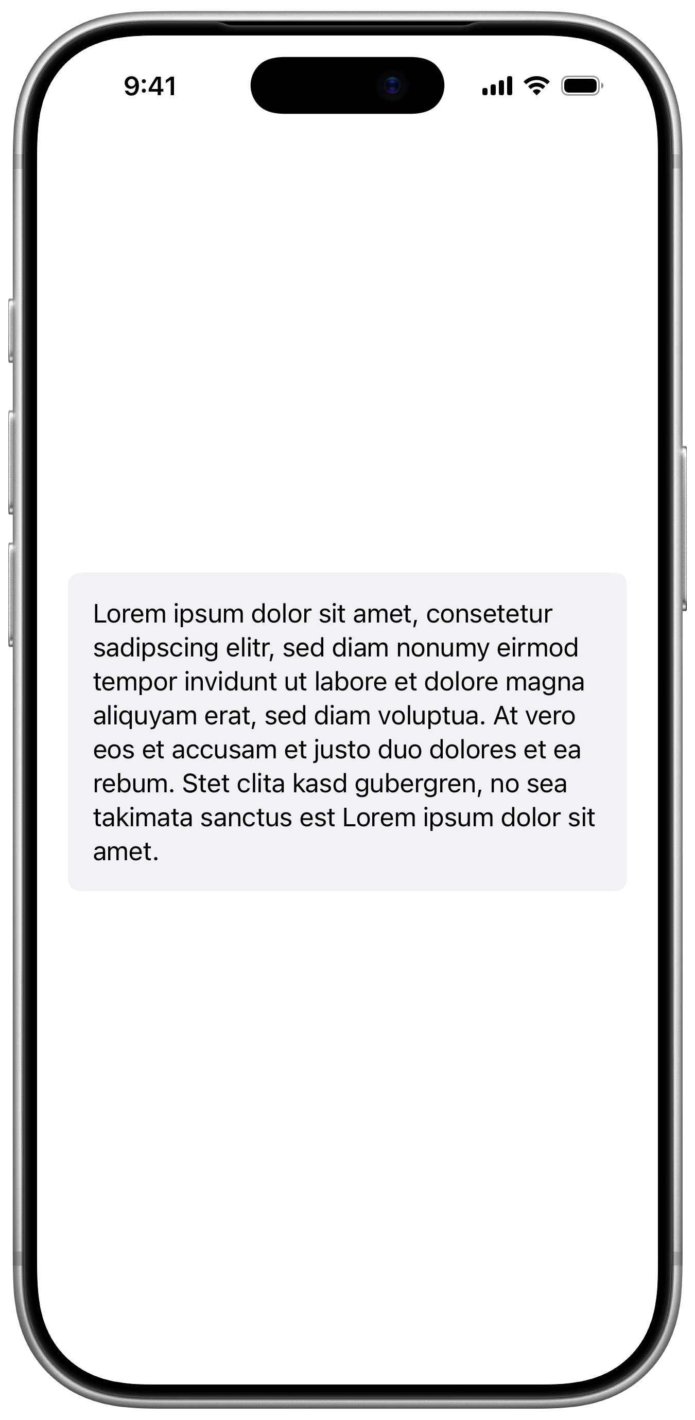 GroupBox - iOS on iPhone - Portrait - Liquid Glass - Light Mode - Preview