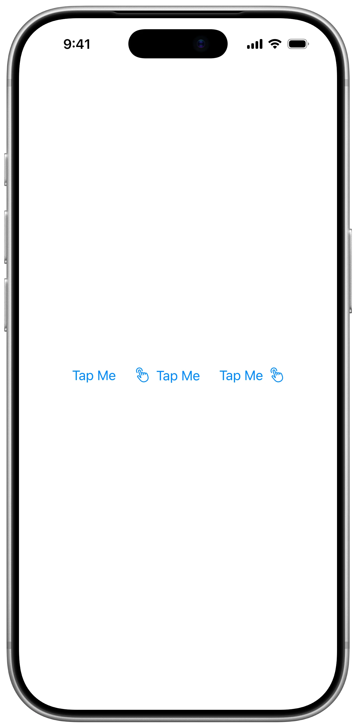 Button - iOS on iPhone - Portrait - Liquid Glass - Light Mode - Preview