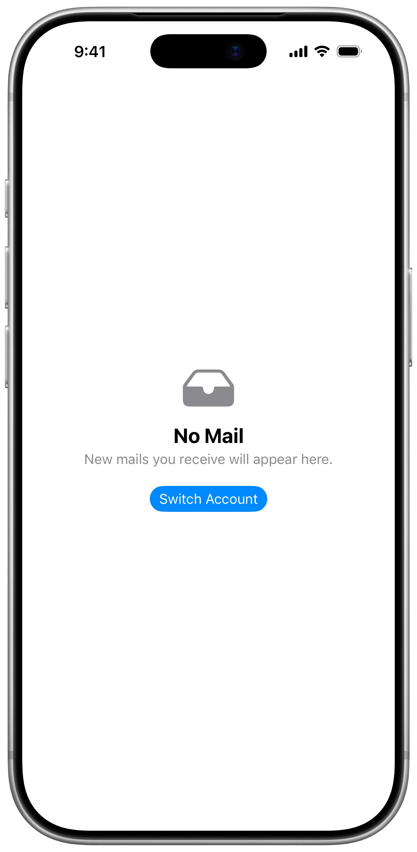Content Unavailable - iOS on iPhone - Portrait - Liquid Glass - Light Mode - Preview