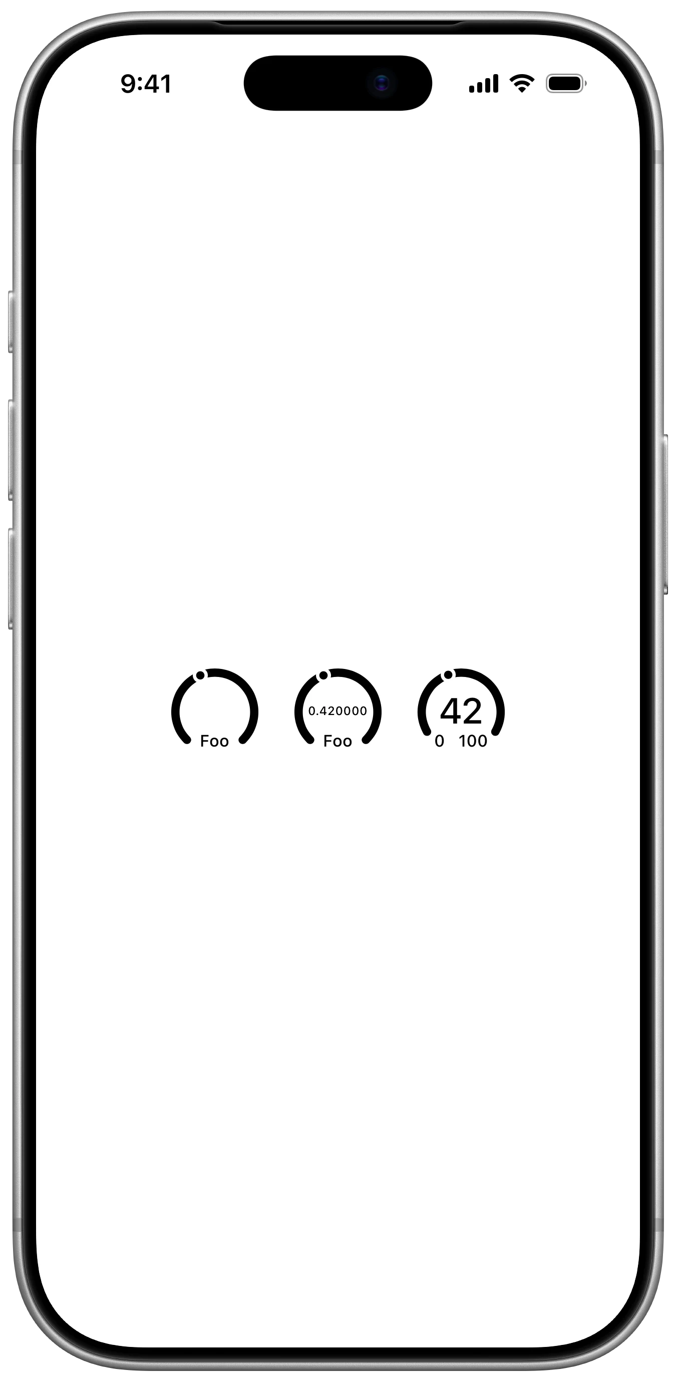 AccessoryCircularGaugeStyle - iOS on iPhone - Portrait - Liquid Glass - Light Mode - Preview
