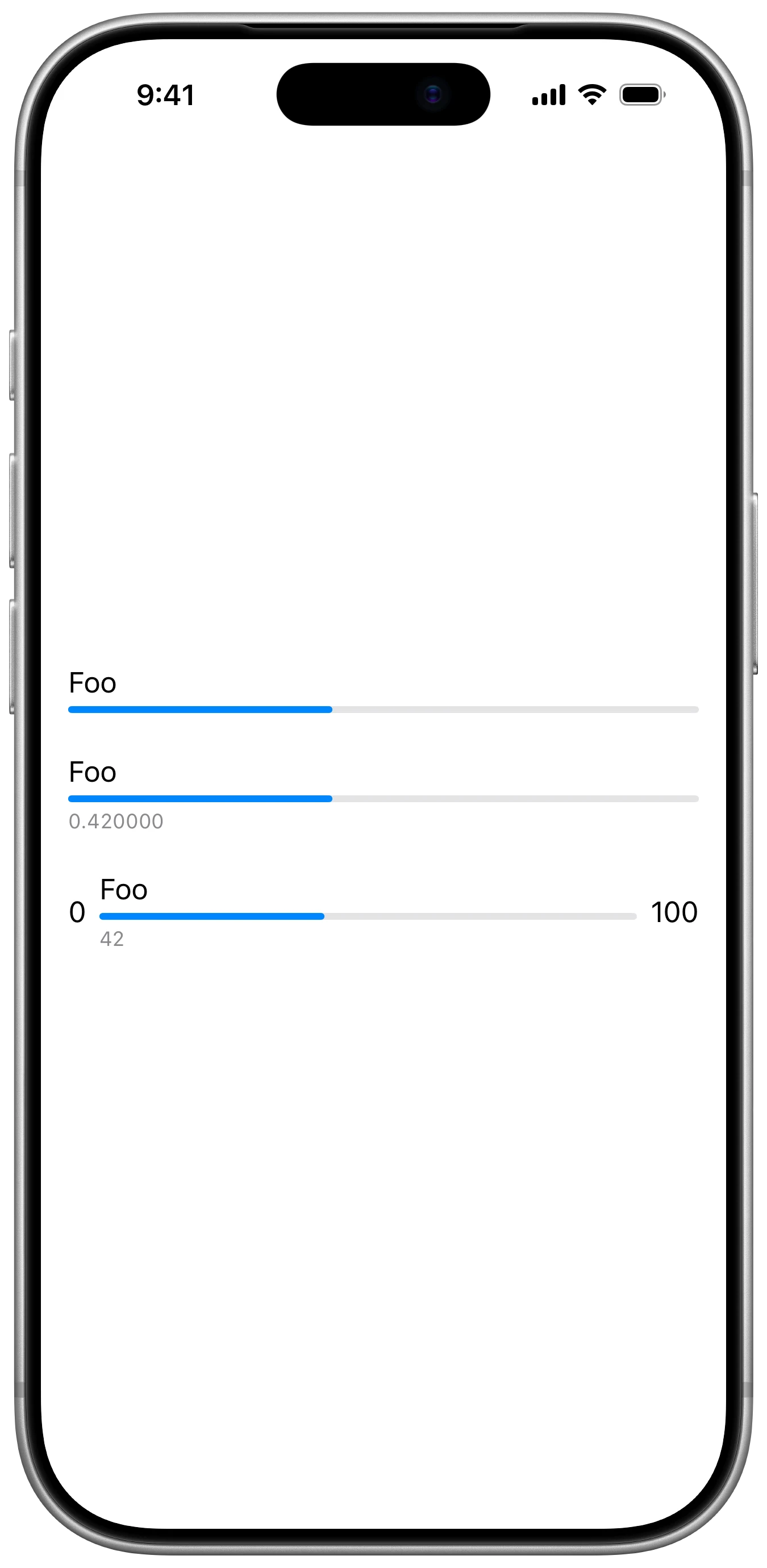 AccessoryLinearCapacityGaugeStyle - iOS on iPhone - Portrait - Liquid Glass - Light Mode - Preview