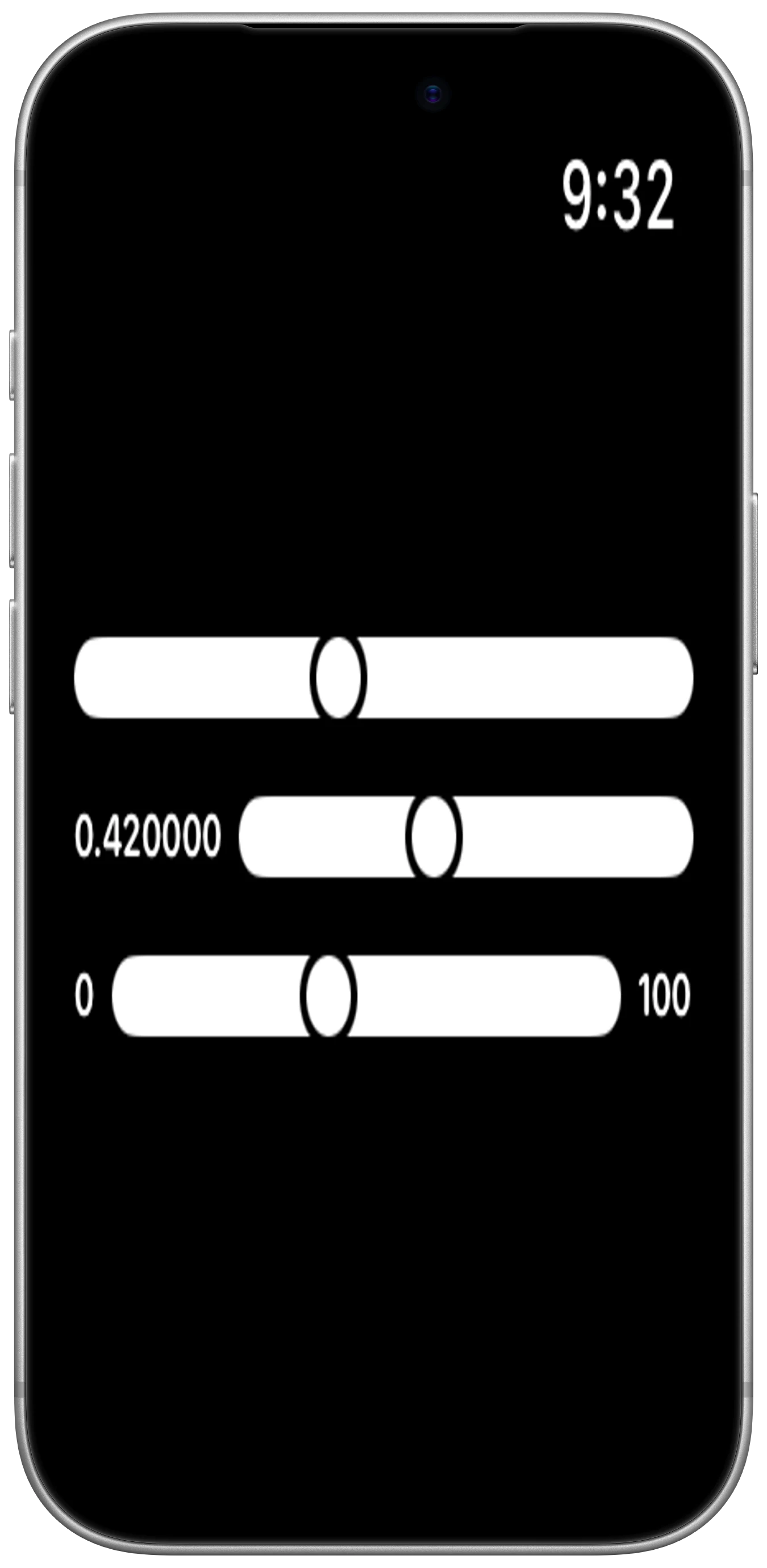  LinearGaugeStyle - iOS on iPhone - Portrait - Flat Design - Light Mode - Preview