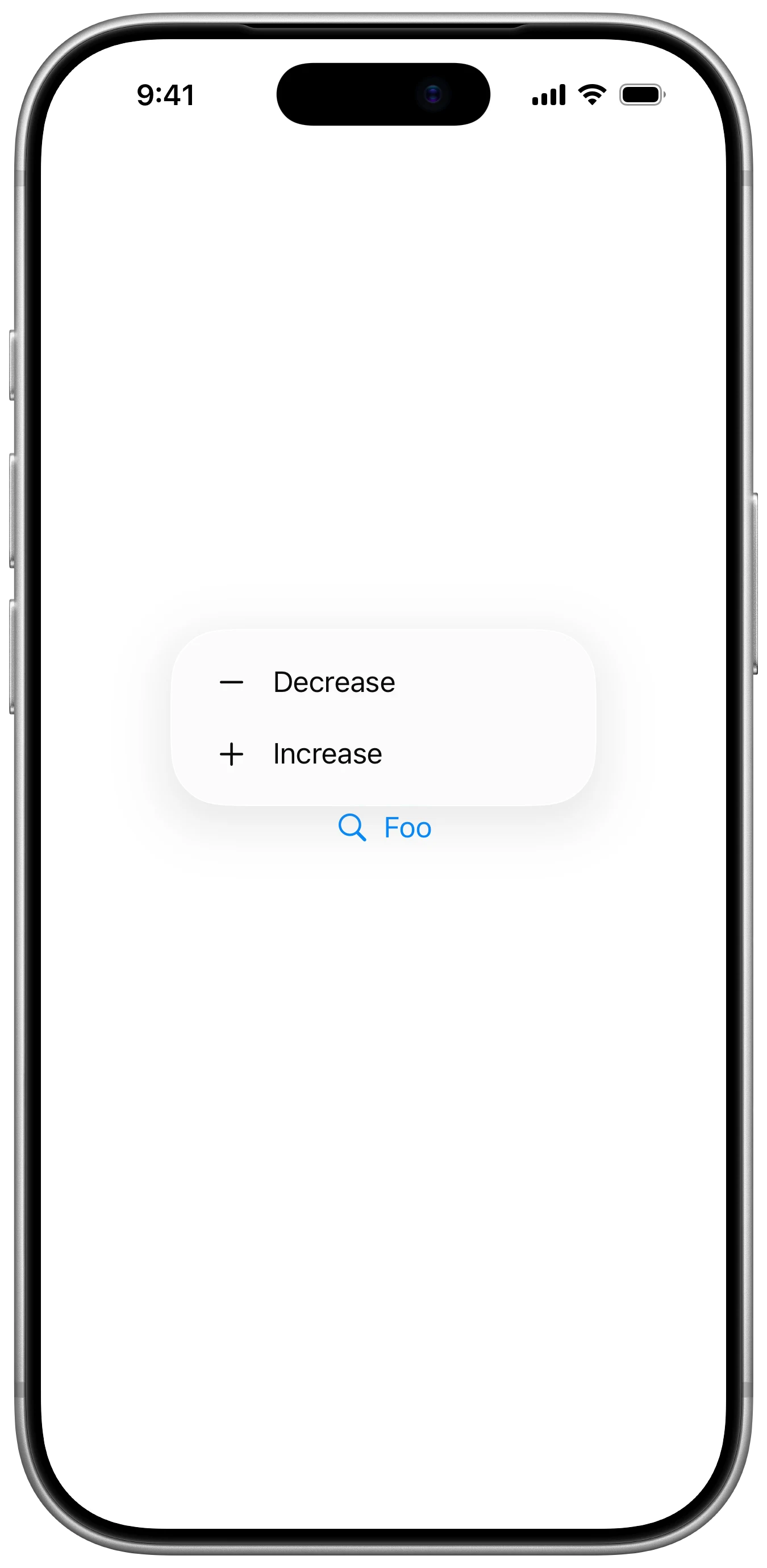 PaletteControlGroupStyle - iOS on iPhone - Portrait - Liquid Glass - Light Mode - Preview