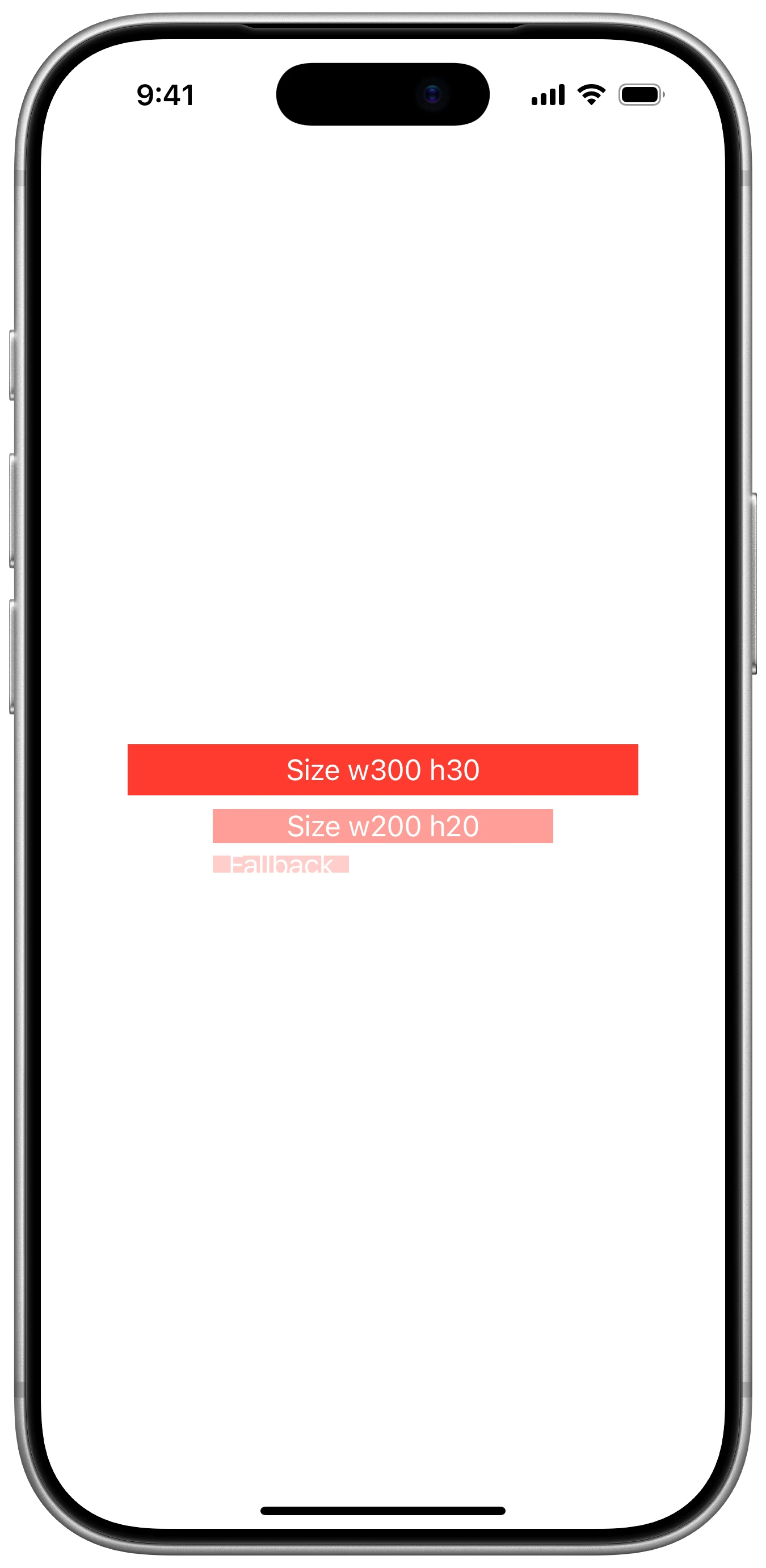 ViewThatFits Vertical - iOS on iPhone - Portrait - Flat Design - Light Mode - Preview